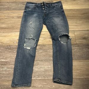 Express Vintage Skinny High Rise 4